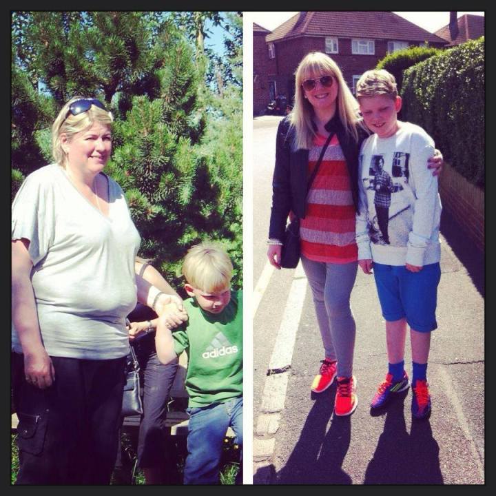 Þessi mamma er í aðeins betri málum í dag :)