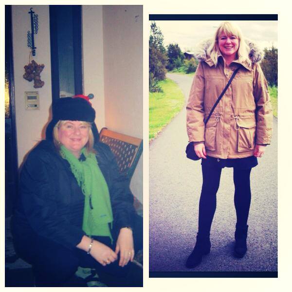 á úlpu tíminn komin  Ég mátaði þessa svörtu um daginn áður en hún fór í Rauðakross gáminn ... Hún var aðeins rúm :)