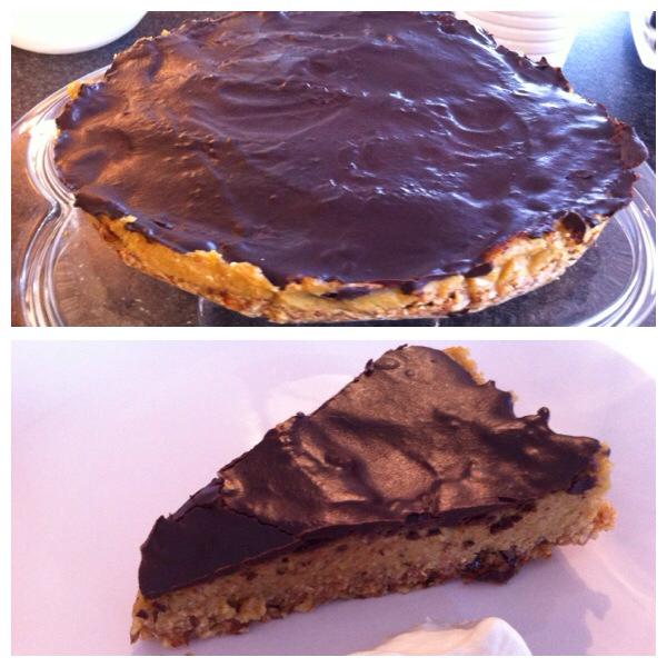 Súkkulaði og möndlukaka